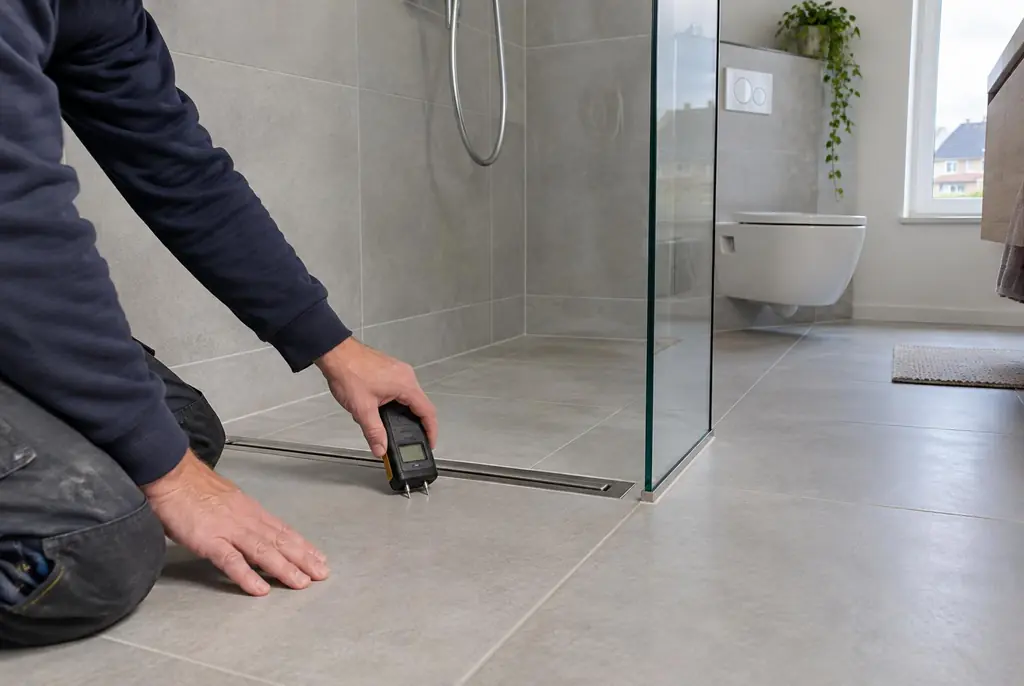 Lekdetectie Hoofddorp – badkamer in een nieuwbouwwoning
