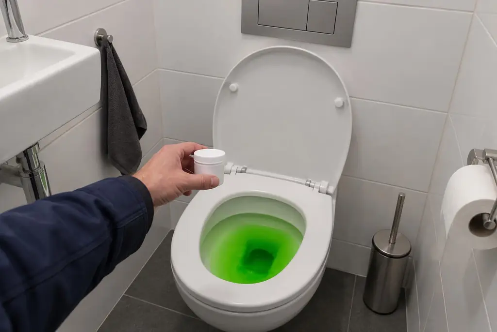 Lekdetectie Hoofddorp – kleurstoftest bij een lekkend toilet